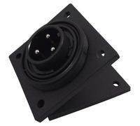 Bulgin Limited - Plug, Flange Mount 3 Way
