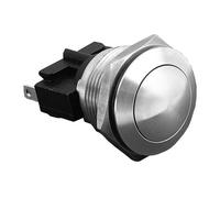 Bulgin MP0031 Vandal Resistant Pushbutton Flush SPCO 250V 5A 19.2mm IP66
