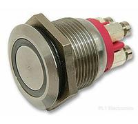 BULGIN - MPI002/TERM/GN - SWITCH, SPST, 0.05A, 24VDC, ILL GREEN