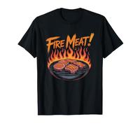 Bulgogi Hangul Korean Writing Fire Meat Character BBQ Lover T-Shirt