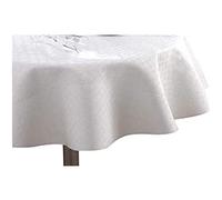 Bulgomme Table Protector Round Tablecloth 135 cm White