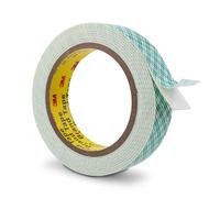 Bulina Double Sided Foam Tape 25mm x 300cm Double Coated Urethane Strong Adhesion Heavy Duty Polyurethane Adhesive Tape Packing Material White for Packing Manufacture Use Cushioning Stuffing Building