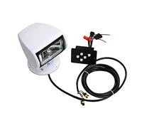 Bulipu Boat Spotlights 12V 100W Remote Control Marine Boat Truck Car Searchlight Yachts Lightings
