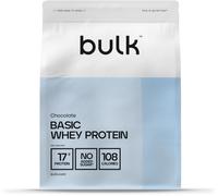 Bulk Basic Whey Protein Powder | Chocolate | 2.5 kg | 82 Servings | Up to 18g P