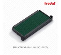 Bulk box of 10 Trodat Printy Rubber Stamp Replacement Pads - 6/4913