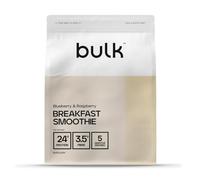 Bulk Breakfast Smoothie, High Protein, Real Fruit Pieces, Blueberry & Raspberry, 500 g, Packaging May Vary