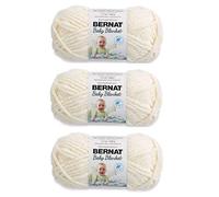 Bulk Buy: Bernat Baby Blanket Yarn (3-Pack) Vanilla 161103-3008