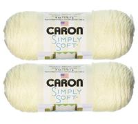 Bulk Buy: Caron Simply Soft Yarn Solids (2-Pack) (Off White)