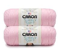 Bulk Buy: Caron Simply Soft Yarn Solids (2-Pack) (Soft Pink)