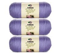 Bulk Buy: Caron Simply Soft Yarn Solids (3-Pack) Lavender Blue H97003-9756