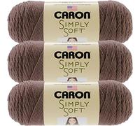 Bulk Buy: Caron Simply Soft Yarn Solids (3-Pack) Taupe H97003-9783