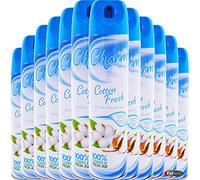 Bulk Buy Charm Air Freshener Cotton Fresh Room Fragrance Aerosol Spray Can NON FLAMMABLE Pack of 12