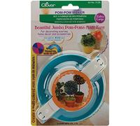 Bulk Buy: Clover Pom Pom Maker Extra Large 1/Pkg 4 1/2" 3128 (3-Pack)