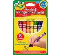 Bulk Buy: Crayola My First Crayola Washable Triangular Crayons 8/Pkg (4-Pack)