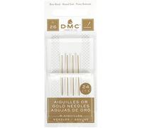 Bulk Buy: DMC Gold Tapestry Hand Needles Size 26 4/Pkg 6129 (6-Pack)