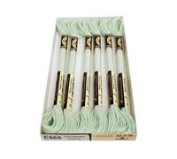 Bulk Buy: DMC Light Effects Embroidery Floss 8.7 Yards Lime 317W-E966 (6-Pack)