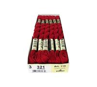 DMC Cotton Perle Thread Size 3 321 - Each