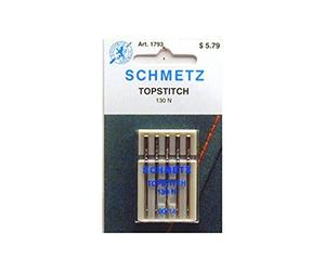 Bulk Buy: Euro-Notions Topstitch Machine Needle Size 14/90 5/Pkg 1793 (10-Pack)