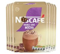 Bulk Buy Instant Coffee Sachets Multipack Individually Wrapped - Office Staff Drink,Visitor Refreshment, School, Clinics, Perfect with Biscuits & Winter Snacks (8 pack, Double Choc Mocha)