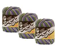 Bulk Buy: Lily Sugar 'n Cream 100% Cotton Yarn (3-Pack) Ombres, Prints, Scents & Stripes (Countryside Ombre #2235)