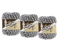 Bulk Buy: Lily Sugar 'n Cream Super Size 100% Cotton Yarn (3-Packs) ~ Ombres, Scents, Stripes, Twists (Overcast Twists SS #22042)