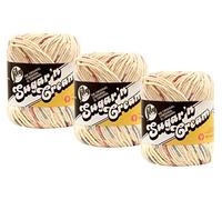 Bulk Buy: Lily Sugar 'n Cream Super Size 100% Cotton Yarn (3-Packs) ~ Ombres, Scents, Stripes, Twists (Potpourri SS #19178)