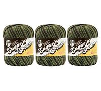 Bulk Buy: Lily Sugar 'n Cream Super Size 100% Cotton Yarn (3-Packs) ~ Ombres, Scents, Stripes, Twists (Renegade SS #19983)