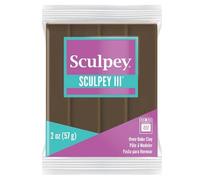 Bulk Buy: Polyform Sculpey III Polymer Clay 2 Ounces-Suede Brown (5-Pack)