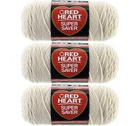 Bulk Buy: Red Heart Super Saver Yarn (3-Pack) Aran E300-313
