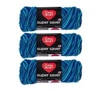 Bulk Buy: Red Heart Super Saver Yarn Macaw E300-3944 by Red Heart Bulk Buy