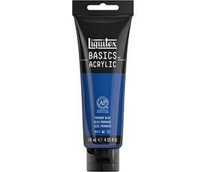 Bulk Buy: Reeves Liquitex Basics Acrylic Paint 4 Ounce/Tube-Primary Blue (3-Pack)