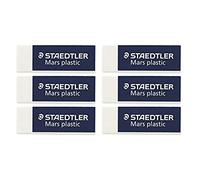 Bulk Buy: Staedtler Mars Plastic Eraser 52650BK (6-Pack)