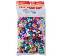 Bulk Buy: The Beadery Pony Beads 6x9mm 900/Pkg Opaque Multi 750V-076 (3-Pack)