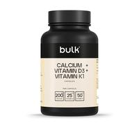 Bulk Calcium, Vitamin D3 and Vitamin K1 Capsules, 1000 mg, Pack of 270