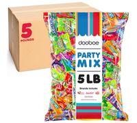 Bulk Candy Mix - Candy Variety Pack - Assorted Classic Candy - Individually Wrapped Candies - Fun Size Candy Assortment (5 Pounds)