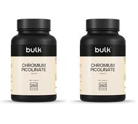 Bulk Chromium Picolinate Tablets, High Strength, 250 µg, Most Bioavailable Form for High Absorption Rate, Pack of 360, 180 Servings, Packaging May Vary