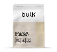 Bulk Collagen Powder with Peptides and Vitamin C | Hydrolysed Bovine Collagen | High Protein Supplement Daily Use in Smoothies, Shakes & Recipes | Joint & Skin Routine | Strawberry | Easy Mixing 500g