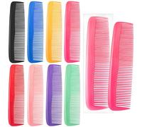 Bulk Combs for kids, Travel Mini Size Pocket Comb in Bulk, 8 Colors, Individually Wrapped for Homeless, Hotel, Shelter, Nursing Home, Charity (50 Count)