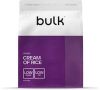 Bulk Cream of Rice, Carbohydrate Powder, Vanilla, 2.5 kg, 50 Servings, Packagin