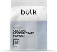 Bulk Creatine Monohydrate Powder, Blue Raspberry, 500 g, 100 Servings, Packagin