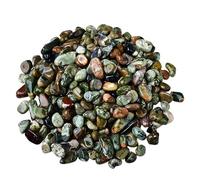Bulk Crystal Natural Bird's Nest Crystal Crushed Stone Small Particles of Fish Tank Bedding Flower Pots Landscaping Decorative Stone for Buddha Use for Tumbling(5-7mm,1000g)