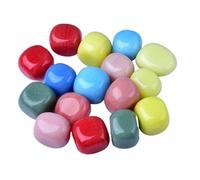 Bulk Crystal Natural Crystal Luminous Stone Tumbled Stone Ornament Ore Specimen Teaching Science Gemstone Bathtub Stone for Tumbling(500g)