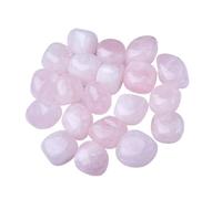 Bulk Crystal Natural Crystal Pink Crystal Tumbled Stone Ornament Ore Specimen Teaching Science Gemstone Bathtub Stone for Tumbling(500g)