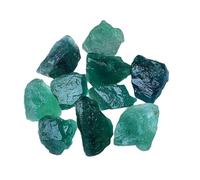 Bulk Crystal Natural Green Fluorite Stone Crushed Stone Diffuser Stone Aromatherapy Stone Crystal for Home Office Ornaments for Tumbling(1-2cm,1000G)