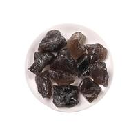 Bulk Crystal Natural Tea Crystal Stone Home Accessories Jewelry Aromatherapy Diffuser Crushed Stone Landscape Fish Tank Decorative Stone Crystal Ore for Tumbling(2-3cm100g)