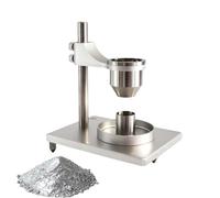 Bulk Density Meter, Stainless Steel Flow Meter, 2.5mm & 5.0mm Orifices, ±0.4s Accuracy, 60° Angle, Complete Kit with 25ml Cup for Metallic & Non-Metallic Powders