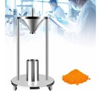 Bulk Density Tester for Powder Analysis, Precision Volumeter with 12.7mm Aperture and 60° Funnel for Accurate Accumulation Measurements