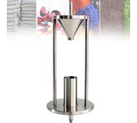 Bulk Density Tester for Powders, Stainless Steel Density Meter with Funnel and 100ml Measuring Cup for Laboratory and Industrial Material Analysis