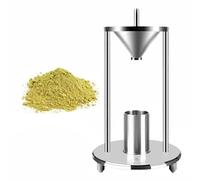 Bulk Density Tester for Powders - Stainless Steel Volumeter with Funnel for Natural Accumulation Measurement