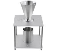 Bulk Density Tester, Natural Accumulation Volumeter, 500ml Capacity Measuring Cup with Cone Funnel and 30mm Outlet, Ideal for Laboratory Use